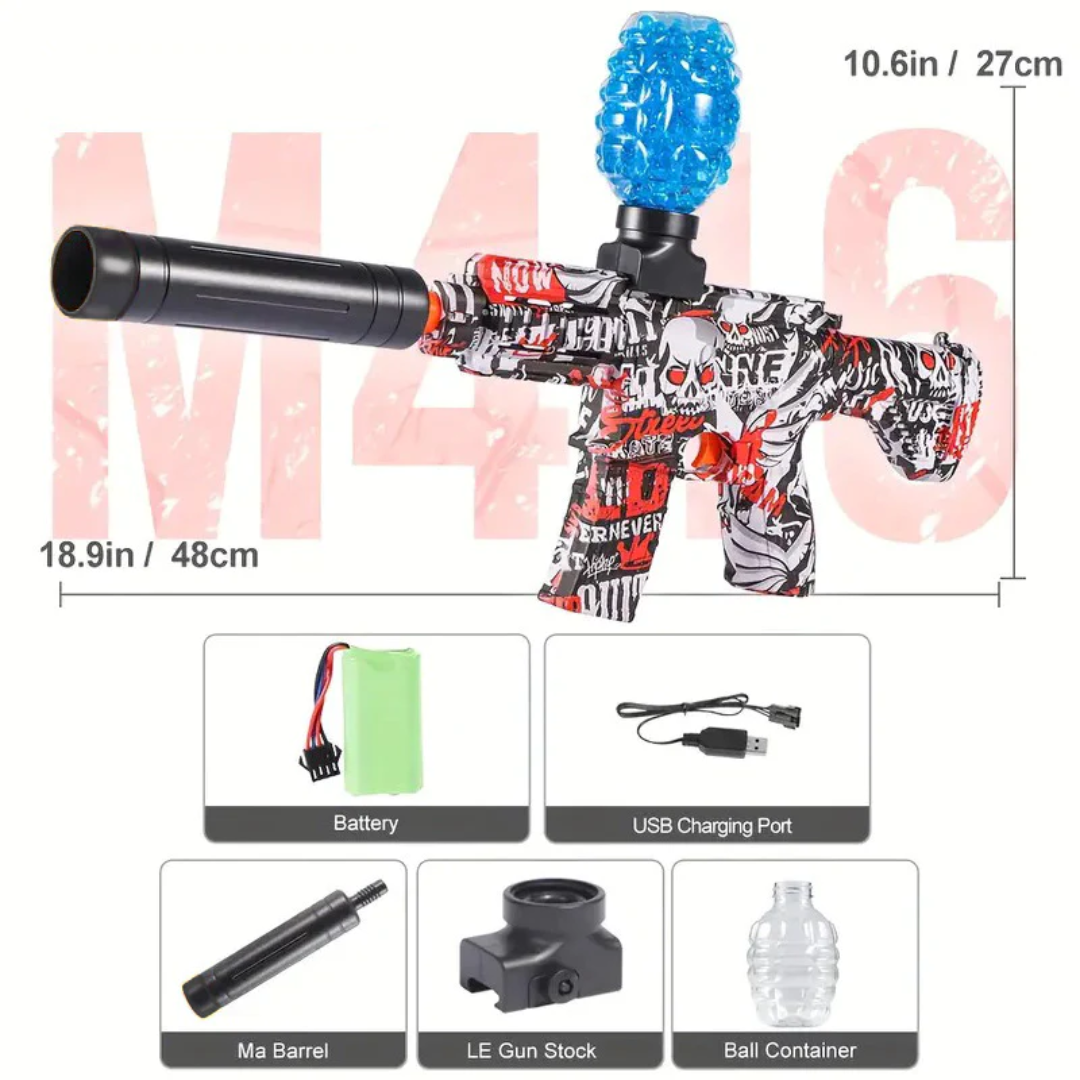 Rifle De Hidrogel Recargable M416