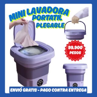 Mini lavadora portatil
