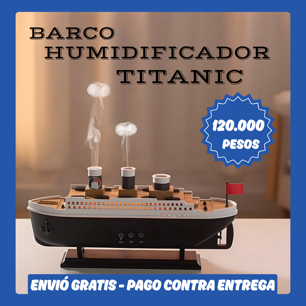 Barco Humidificador Titanic