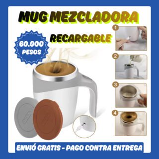 MUG MEZCLADORA RECARGABLE